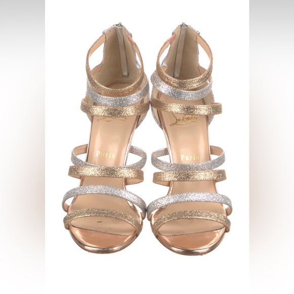 Louboutin sparkle heels - Picture 3 of 5